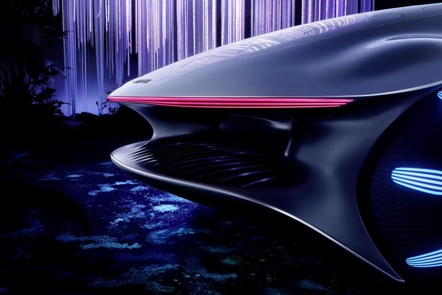 Детали экстерьера Mercedes-Benz VISION AVTR 2020 года  (фото 5 из 64)